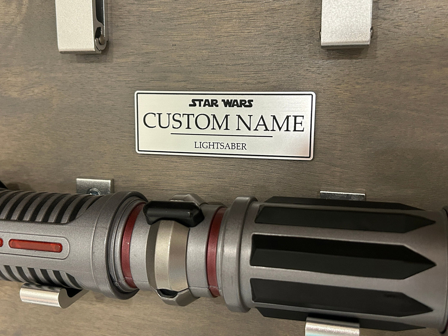 Name Plate for Lightsaber & Prop Display (Small)