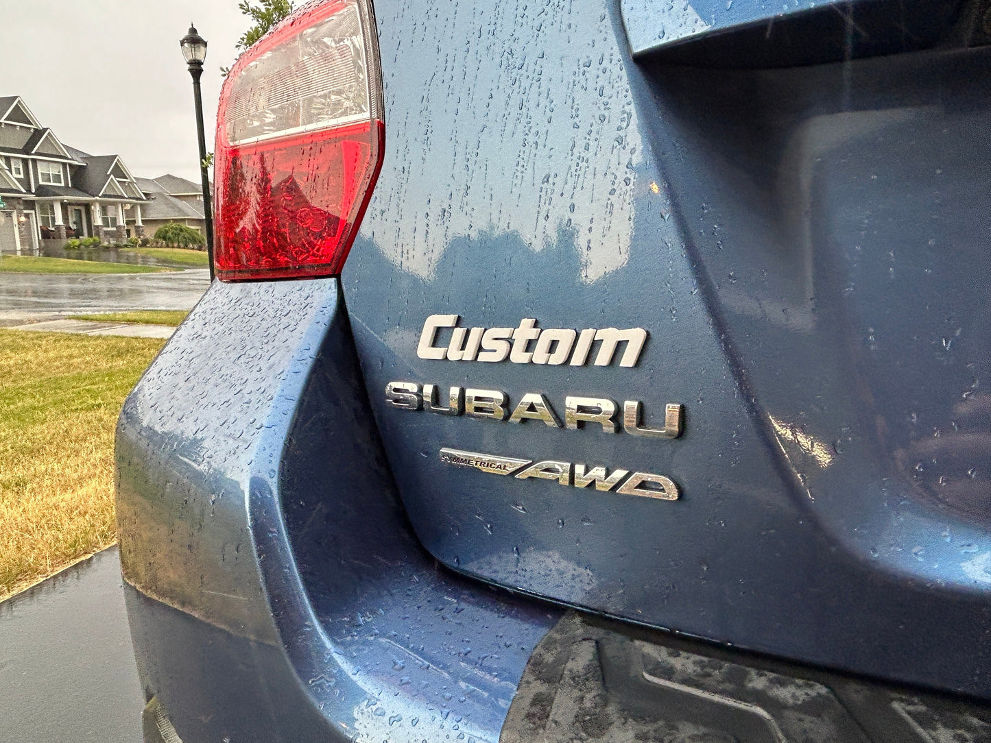 Custom Car Name Emblem: Stencil Font, Peel & Stick