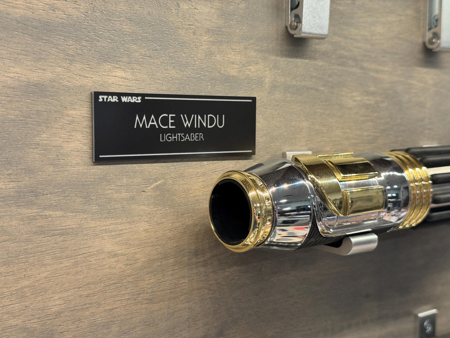 Name Plate for Lightsaber & Prop Display (Medium)