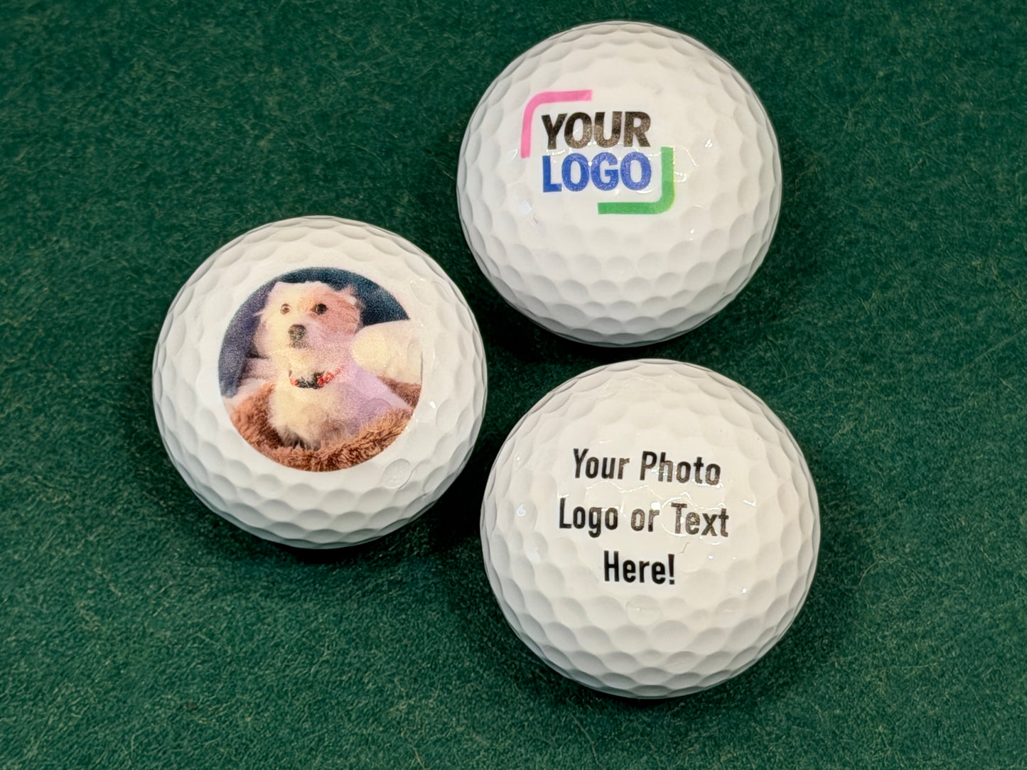 Custom UV Printed Golf Balls