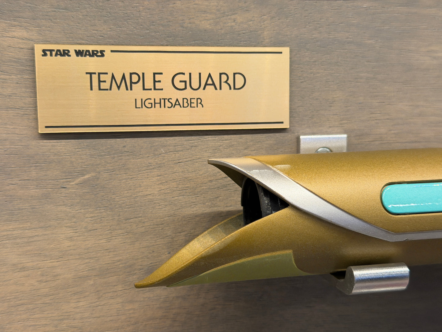 Name Plate for Lightsaber & Prop Display (Medium)