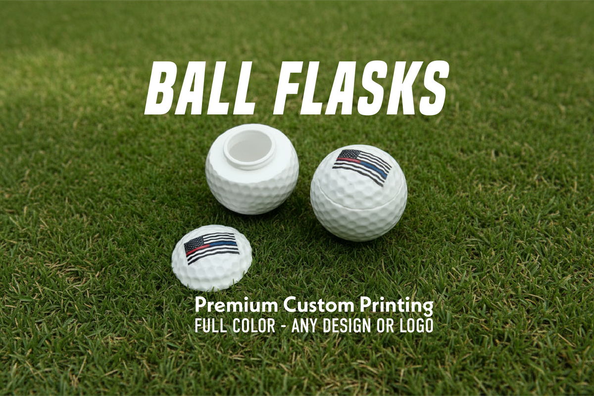 Custom UV printed shot-golf balls with logo design